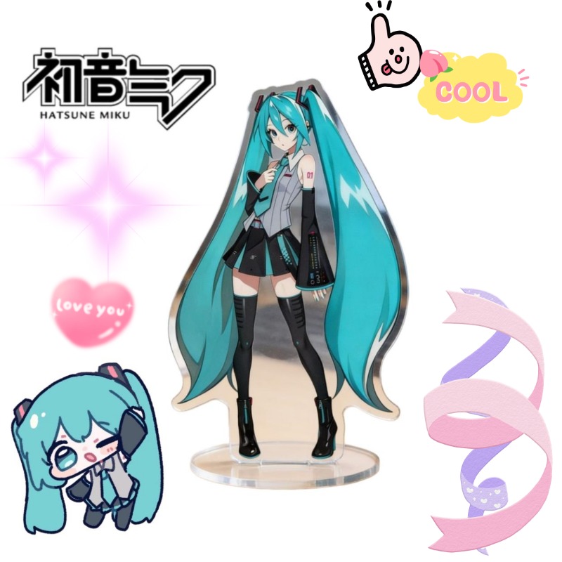 Cosplay Anime N - Hatsune Miku 10cm Acrylic Stand Cute