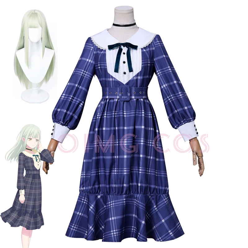 Anime Cosplay In Chinese - BanG Dream Wakaba Mutsumi Cosplay Costume