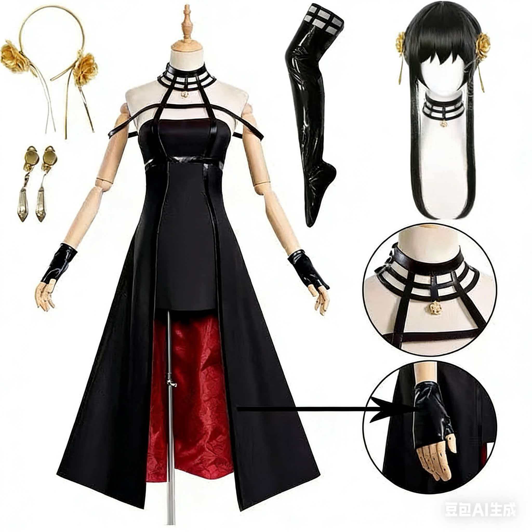 Anime Cosplay Anya - Yor Forger Cosplay Costume Headband Elastic