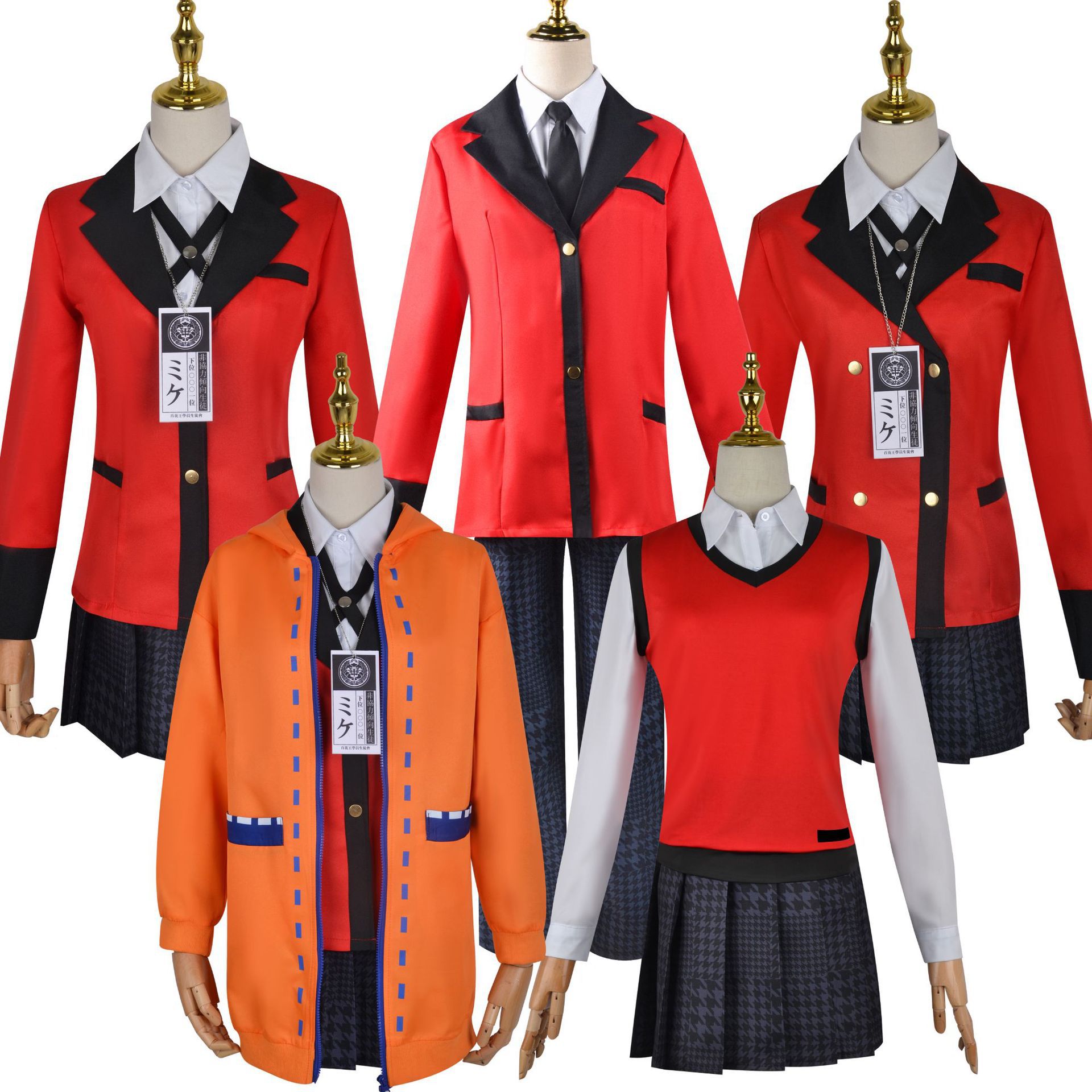 Anime Cosplay Kakegurui - Kakegurui Anime Cosplay Costume Yumeko Jabami