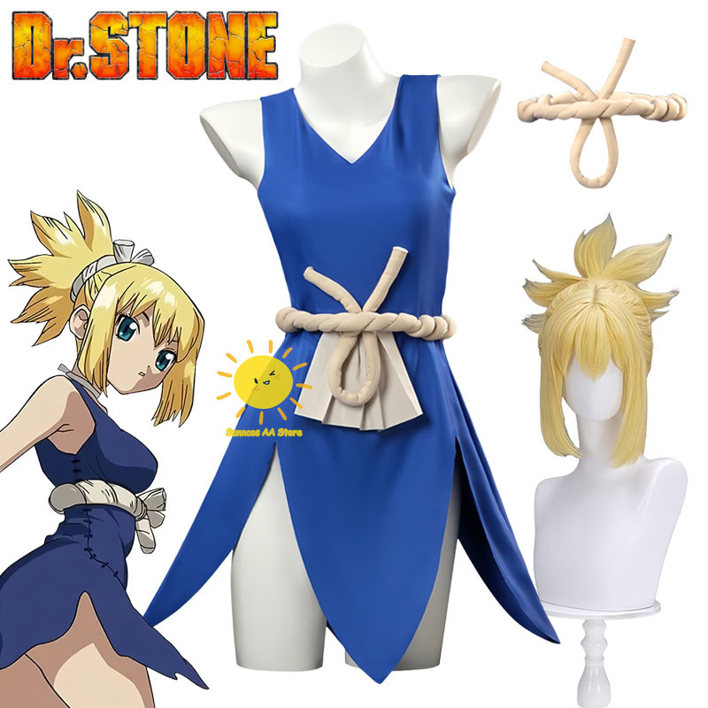 Anime Dr.Stone Cosplay Kohaku  - Anime Cosplay Mujer review and price