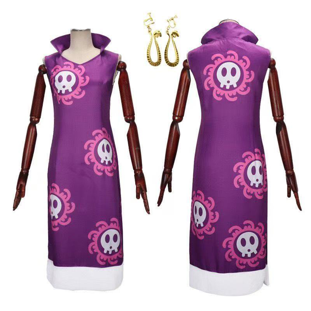 Anime Boa Hancock Cosplay Cost - Violet Evergarden Dress review and price