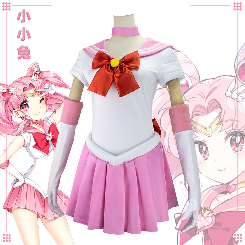 Anime Sailor Moon Chibiusa Tsu - Anime Cosplay Mujer review and price