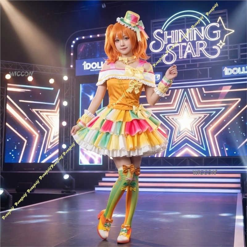 Shining Star Fairy Dream Miko  - Anime Yang Cosplay review and price