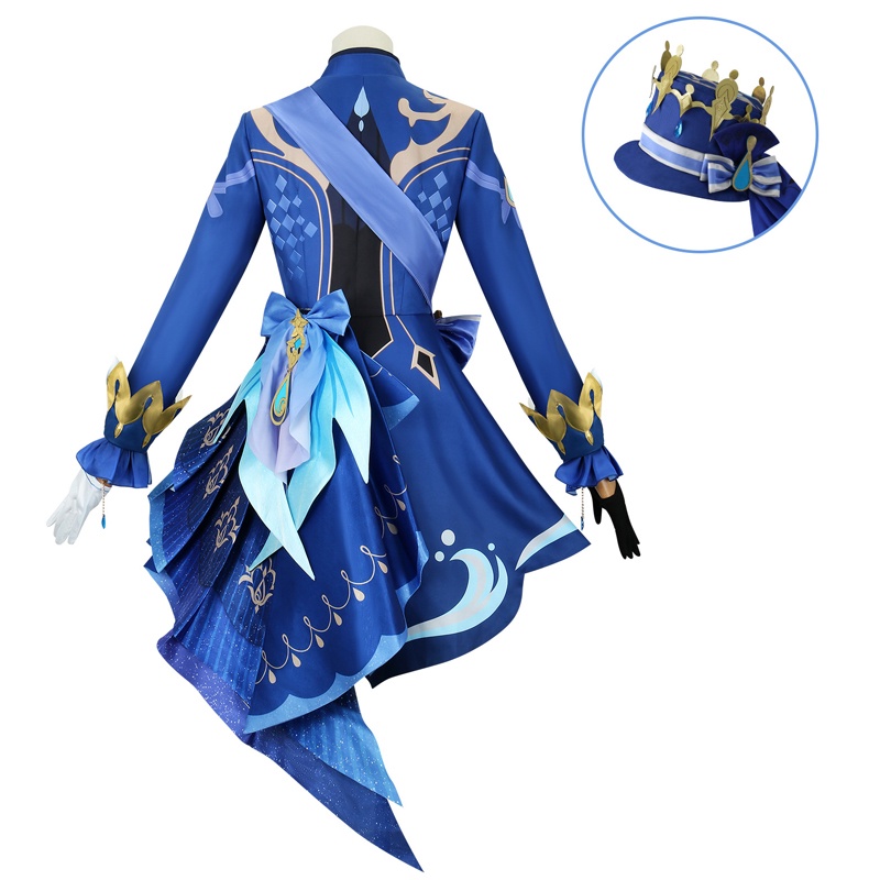 Furina Cosplay Costume Wig Hai - Violet Evergarden Dress review and price