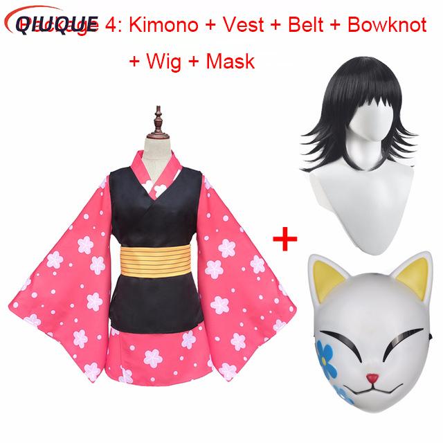Makomo Cosplay Costume Kimono  - Anime Cosplay Mujer review and price