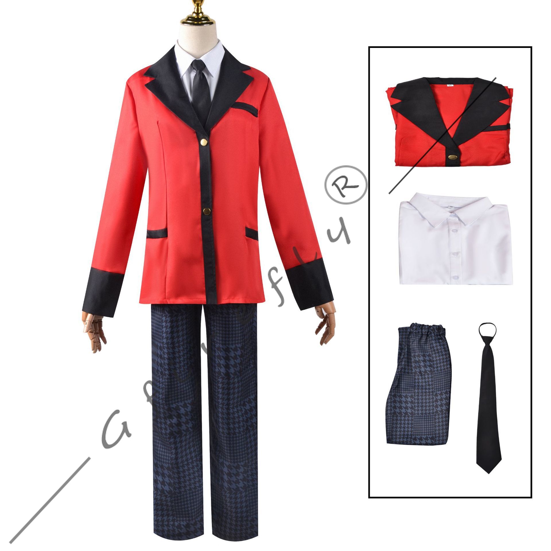 Kakegurui Cosplay Costume Jyab - Anime Cosplay Kakegurui review and price