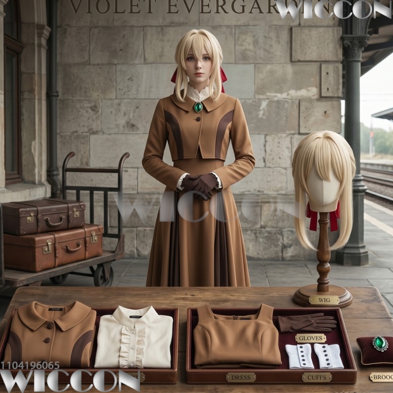 Violet Evergarden Cosplay Cost - Violet Evergarden Dress review and price
