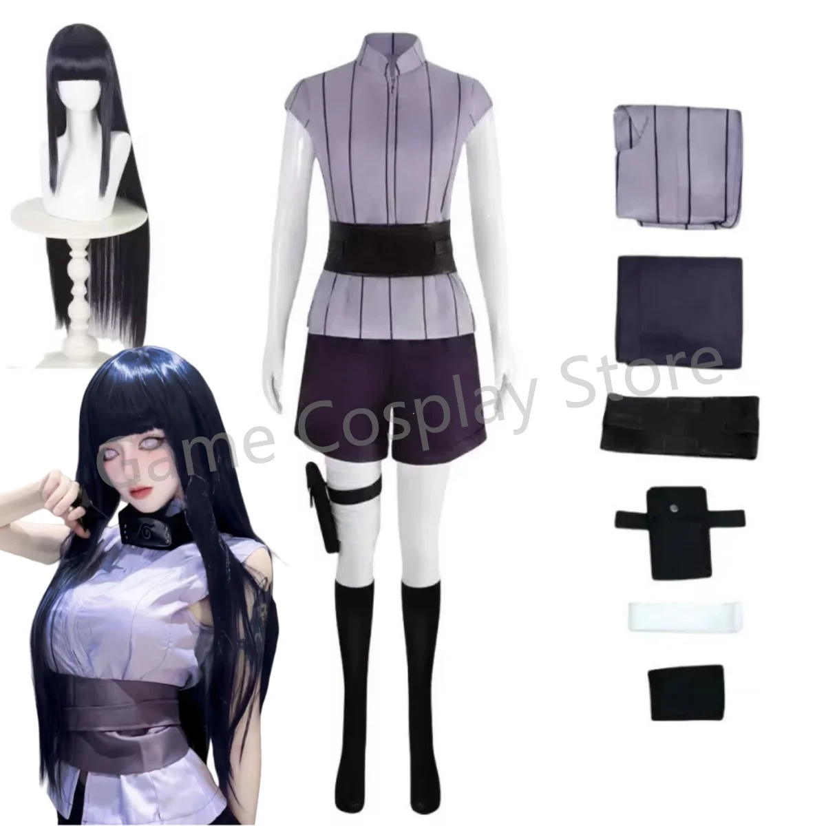 Hyuga Hinata Cosplay Costume W - Violet Evergarden Dress review and price