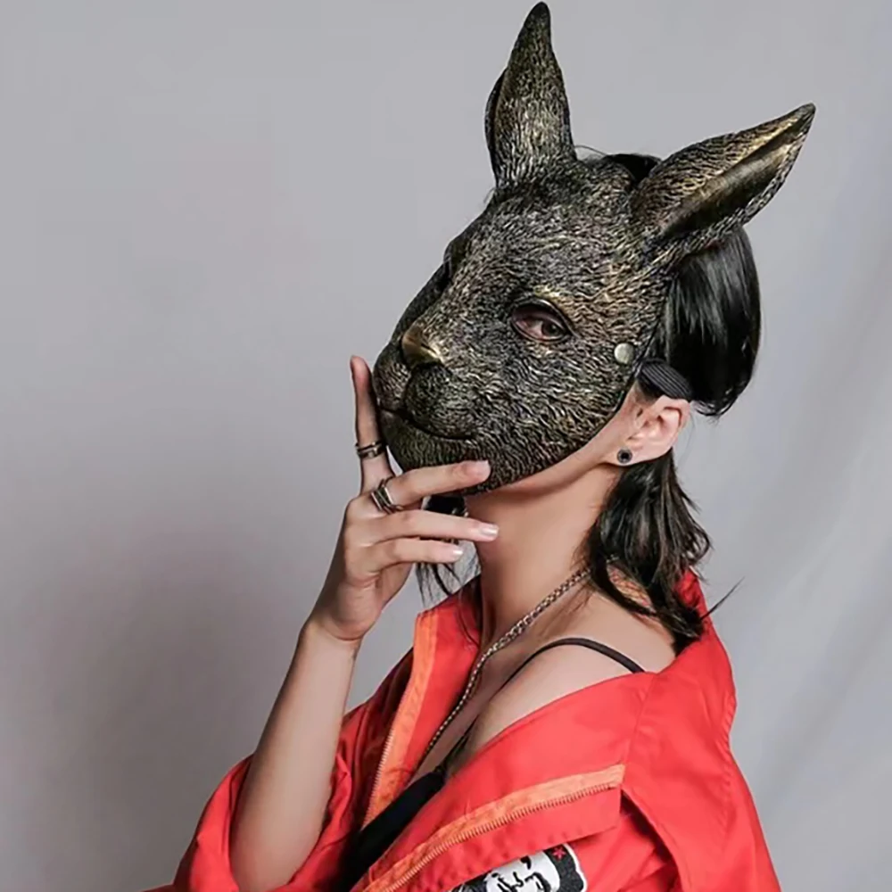 Realistic 3D Rabbit Mask Creat - Anime Cosplay Simple review and price