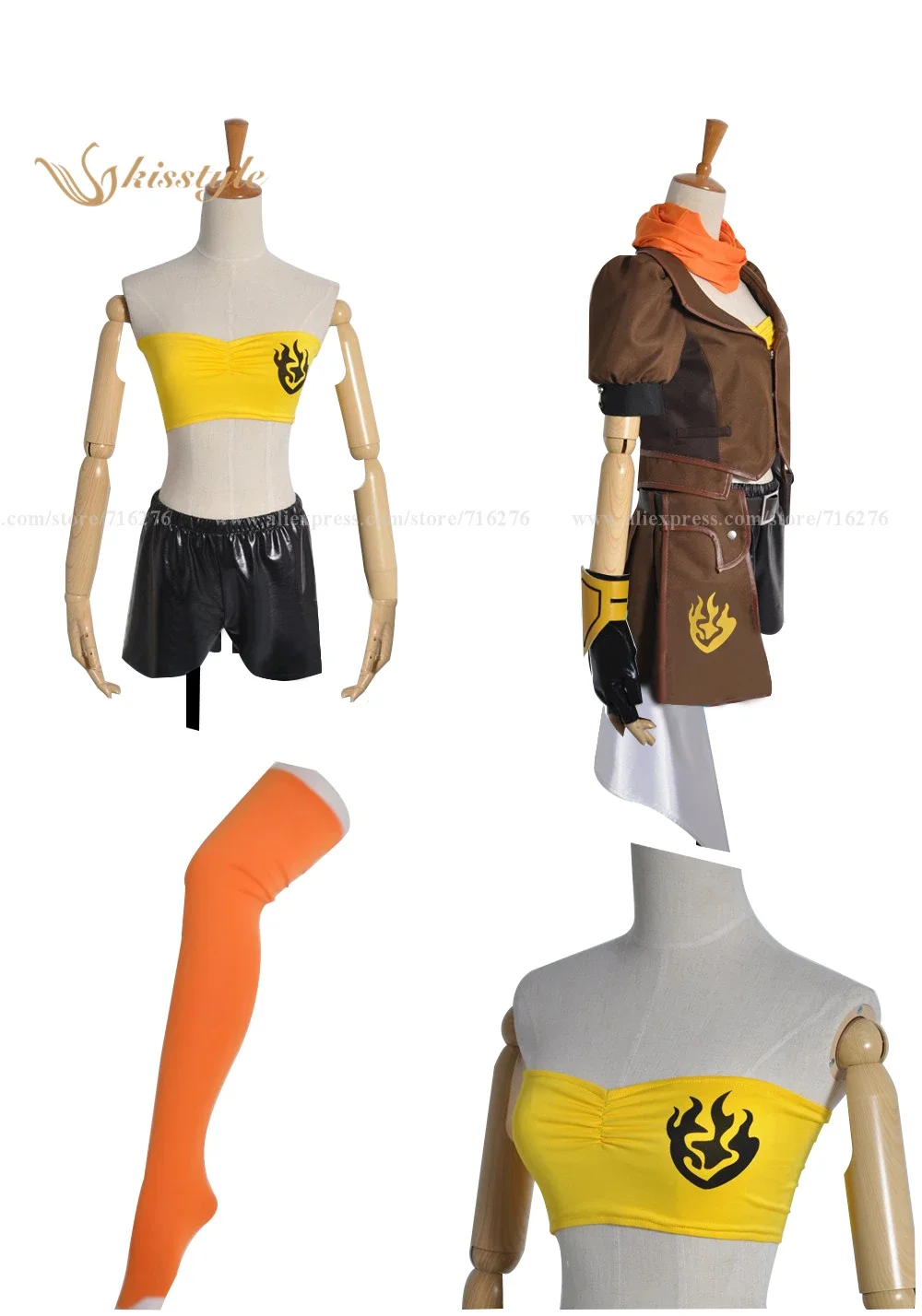 Anime anime ruby Yellow Traile - Anime Yang Cosplay review and price