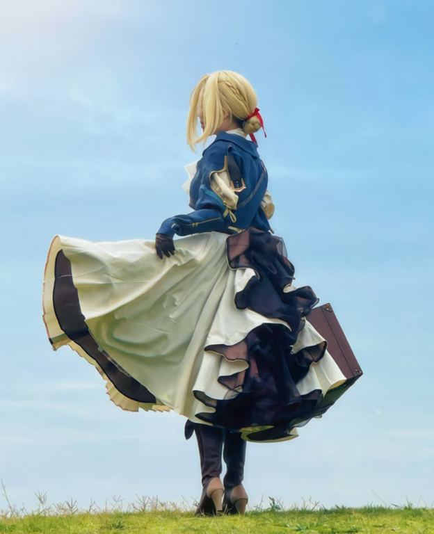 Violet Evergarden Cosplay Cost - Violet Evergarden Dress review and price