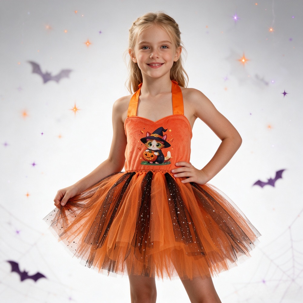 cute Cat Pumpkin Animal Mesh T - Anime Cosplay Simple review and price