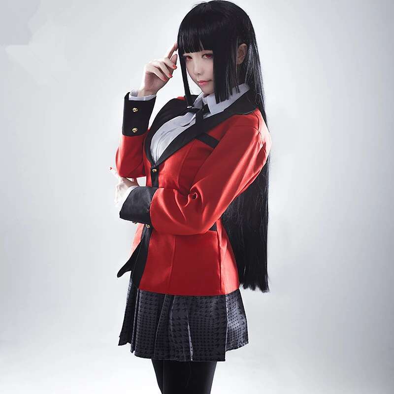 Anime Kakegurui Yumeko Jabami  - Anime Cosplay Kakegurui review and price