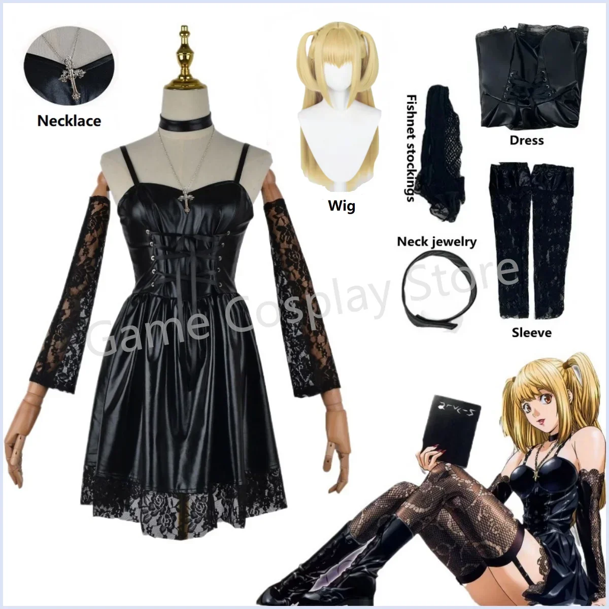 Misa Amane Cosplay Costume Dea - Violet Evergarden Dress review and price