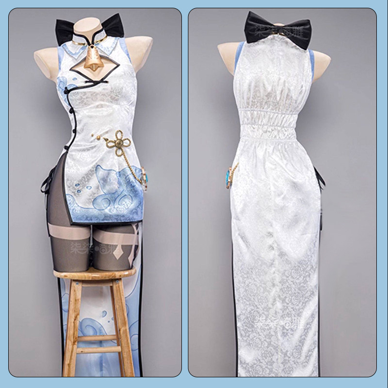 Genshin Impact Ganyu Cheongsam - Anime Cosplay In Chinese review and price