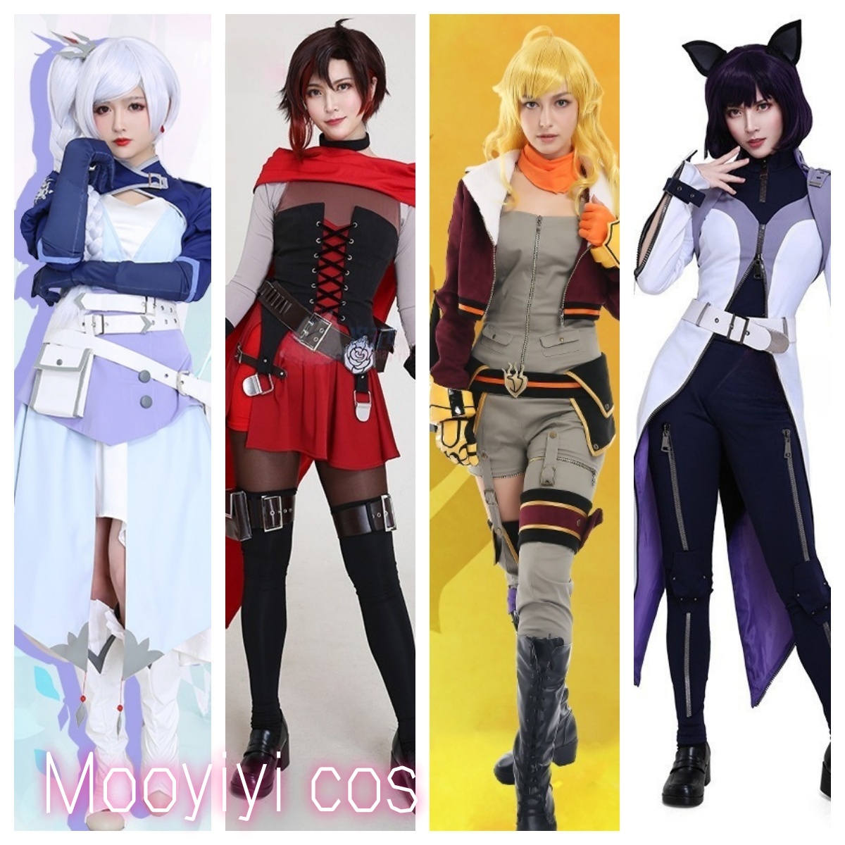 Mooyiyi cos New Weiss/Ruby/Yan - Anime Yang Cosplay review and price