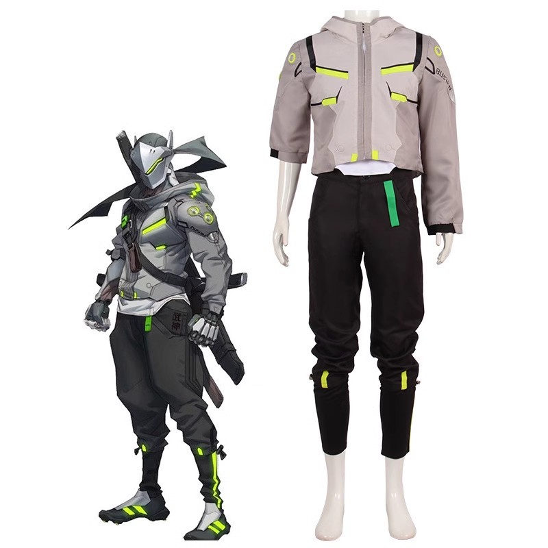 Game Overwatch Genji Cosplay C - Anime Cosplay Mask review and price