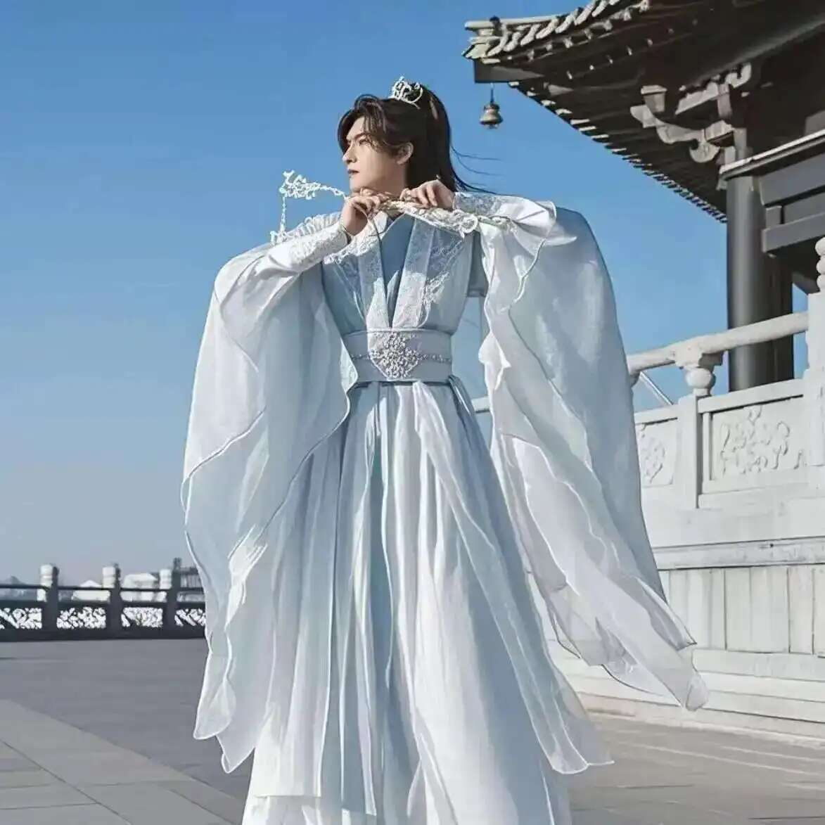 Large Size 3XL Hanfu Men Chine - Anime Cosplay In Chinese review and price